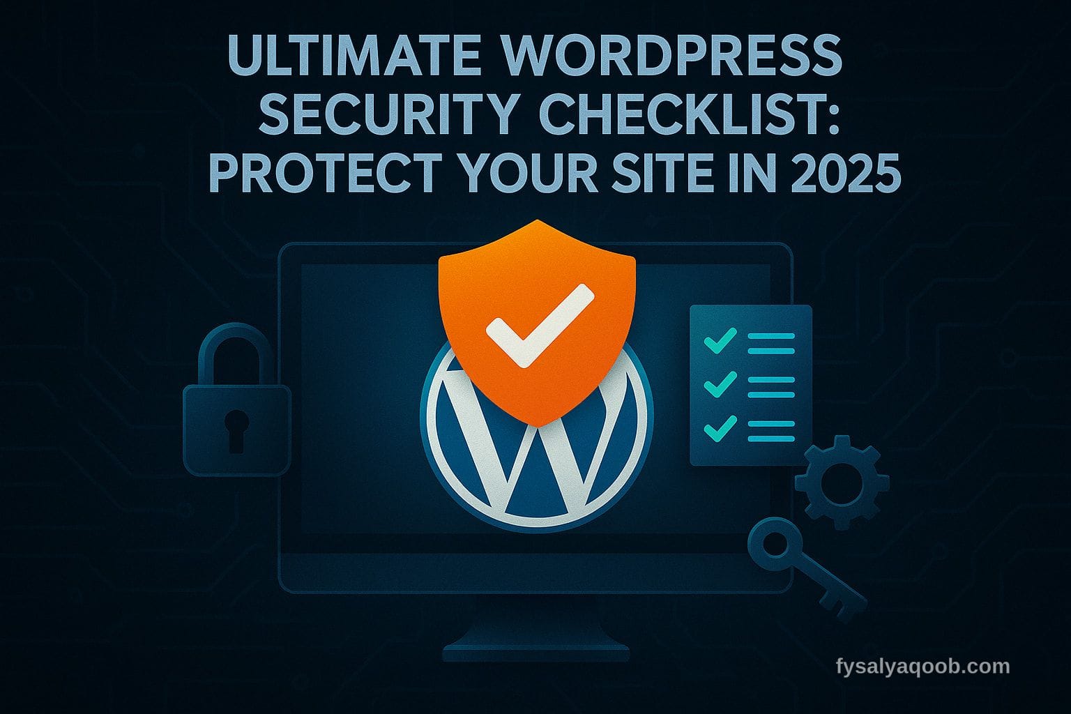 Ultimate WordPress Security Checklist: Protect Your Site in 2025 - Security guide thumbnail