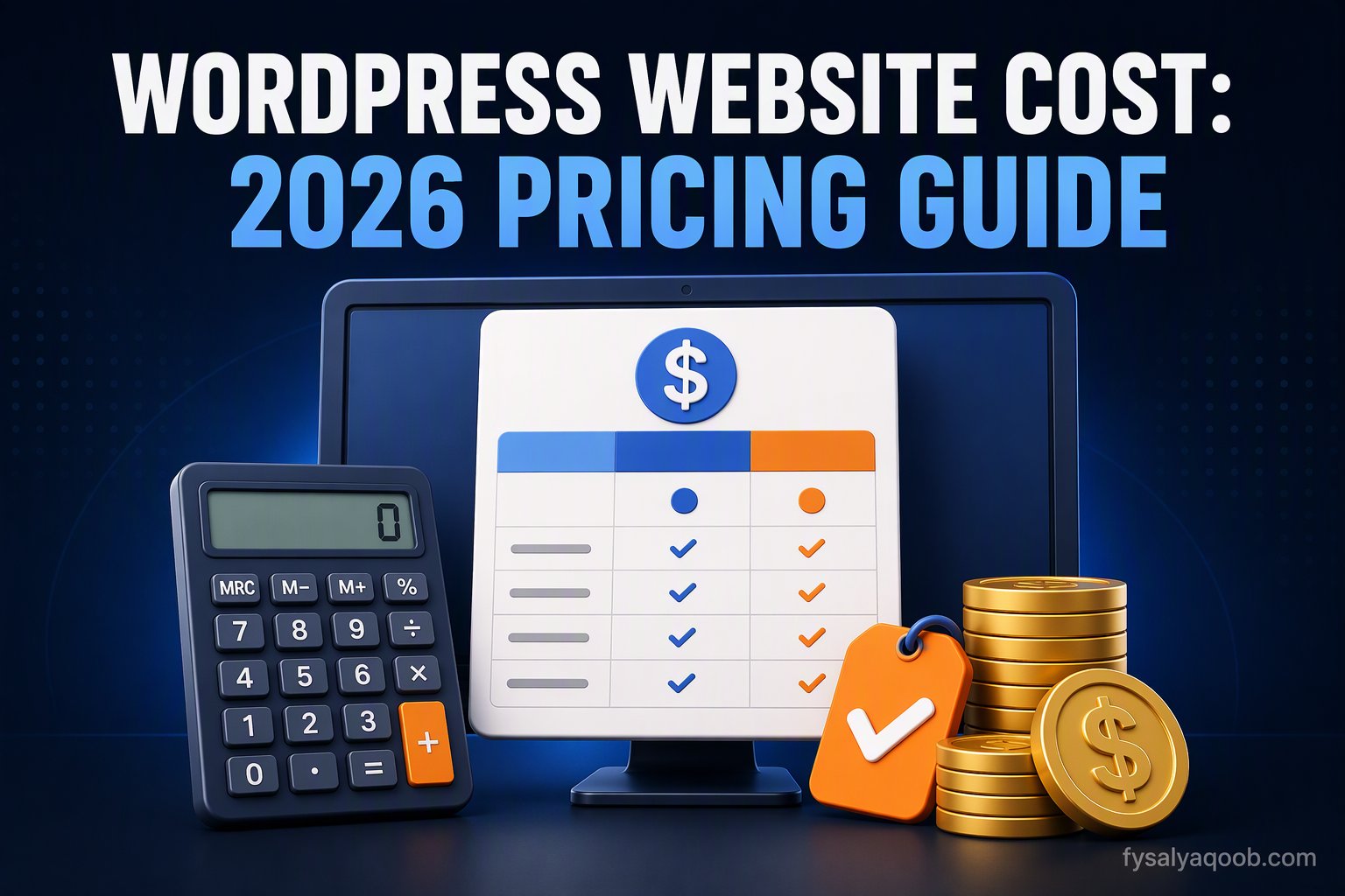 How Much Does a WordPress Website Cost in 2026? (Real Numbers) — Tutorials guide thumbnail